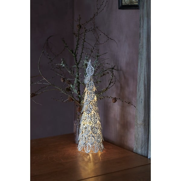 Kristine Silver világító LED dekoráció, magasság 53,5 cm - Sirius