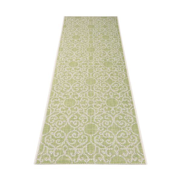 Nebo zöld-bézs kültéri szőnyeg, 70 x 200 cm - NORTHRUGS-image-2