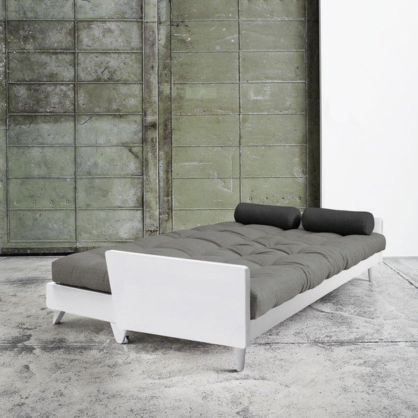 Indie White/Granite Grey/Dark Grey kihúzható kanapé - Karup-image-2