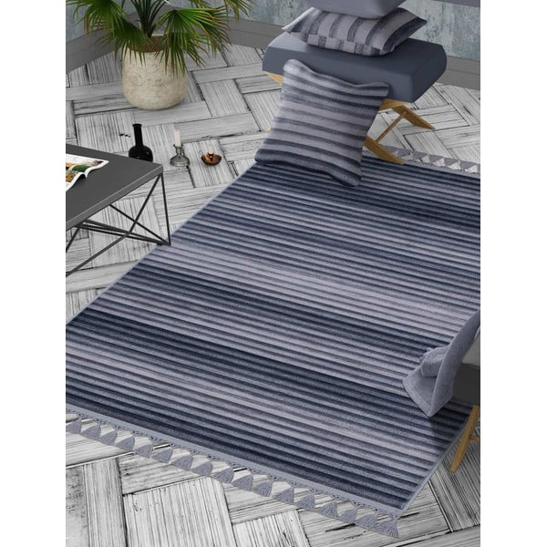 Szürke mosható szőnyeg 160x100 cm - Vitaus-image-1