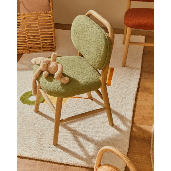 Zöld gyerek szék Helda – Kave Home-image-2