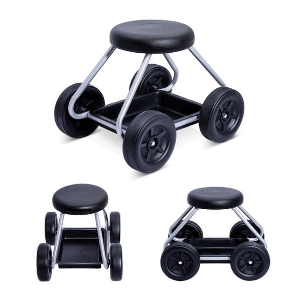 Fekete-szürke kerti ülőke Secura – Maximex-image-3