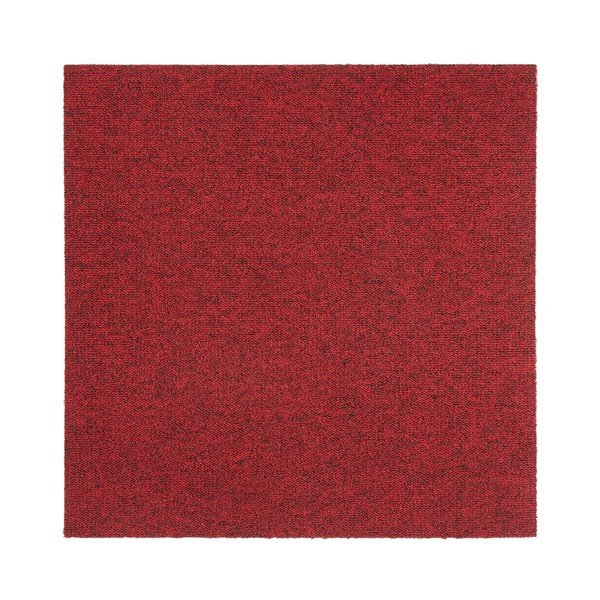 Easy piros szőnyeg szett, 20 darab négyzet, 50 x 50 cm - Hanse Home-image-1