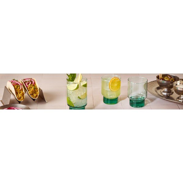Koktélos újrahasznosított üveg pohár szett 6 db-os 500 ml Revera – BonBistro-image-2
