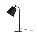 Fekete asztali lámpa textil búrával (magasság 67 cm) Salihini – Opviq lights