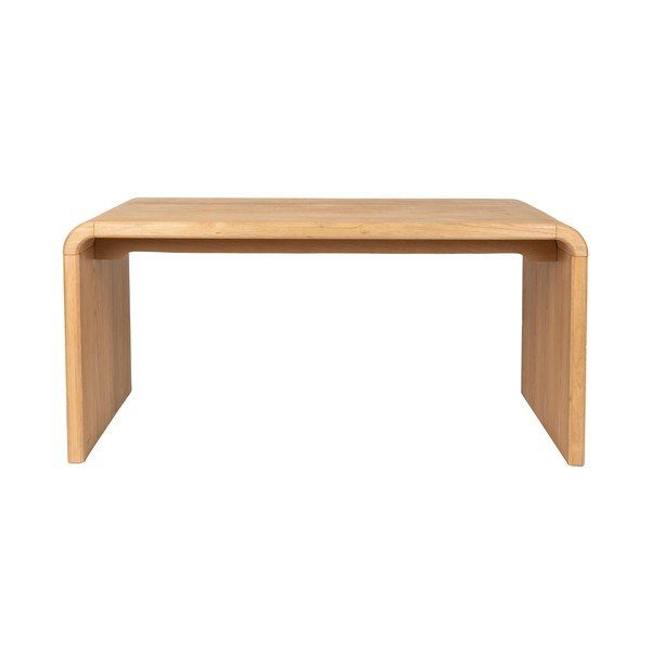 Étkezőasztal tölgyfa dekorral 80x160 cm Brave – Zuiver