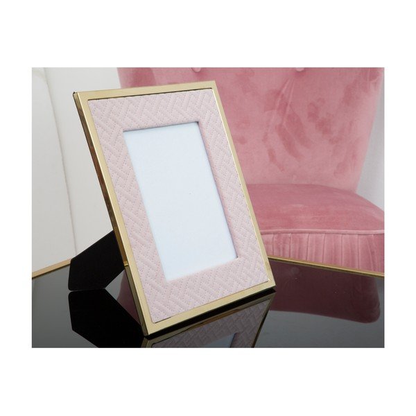 Glam rózsaszín, asztali képkeret, 15 x 20 cm - Mauro Ferretti-image-1