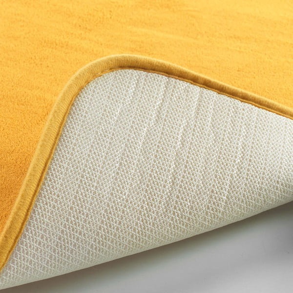 Sárga fürdőszobai kilépő 50x120 cm Vitamine – douceur d'intérieur-image-4