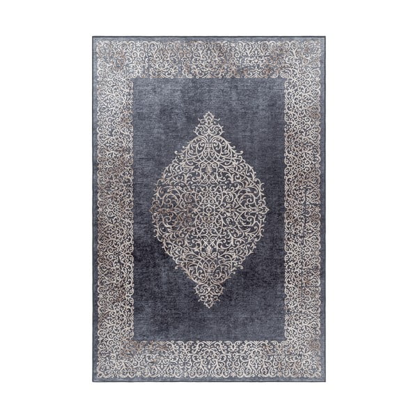 Antracitszürke mosható szőnyeg 120x170 cm Fiesta – Ayyildiz Carpets