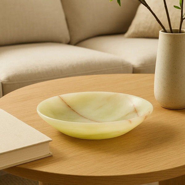 Kő dekoratív tálca 12,5x20 cm Oleena – Premier Housewares-image-2
