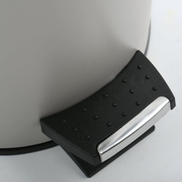 Szürkésbarna acél pedálos szemetes 5 l   Adonis – Spirella-image-4