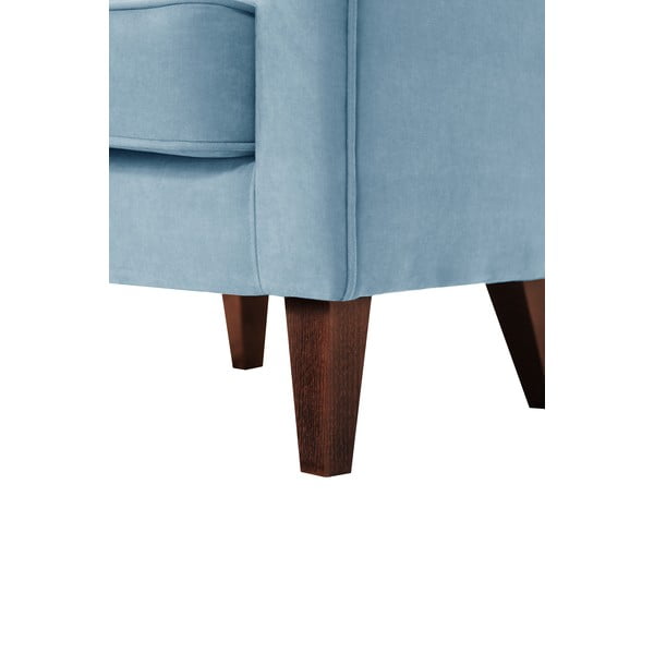 Kylie világoskék fotel - Jalouse Maison-image-4