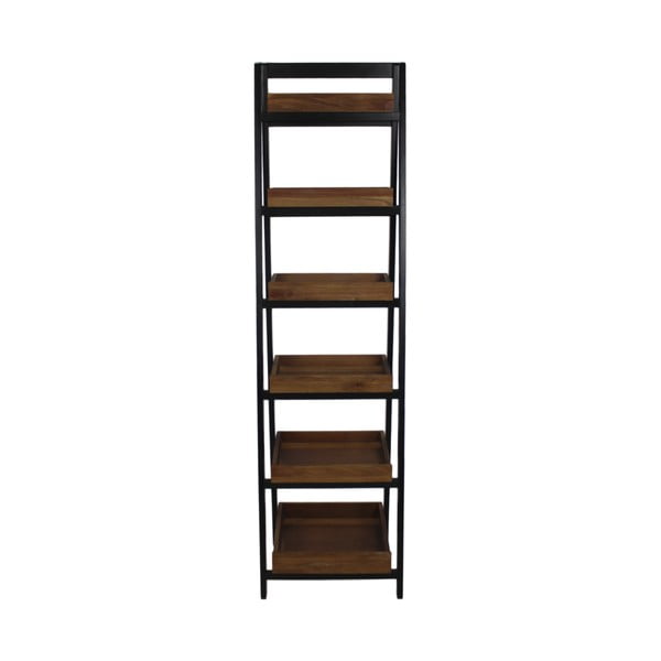 Ladder barna-fekete könyvespolc - HSM collection