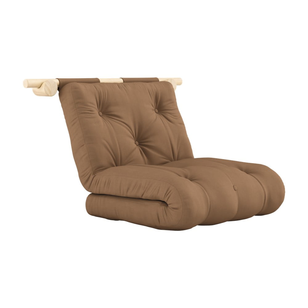Barna fotel Hooked  Karup Design