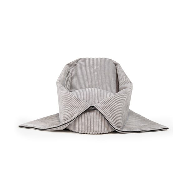 Kék kordbársony gyerek babzsákfotel Cocoon 100 – SLOWDOWN-image-2