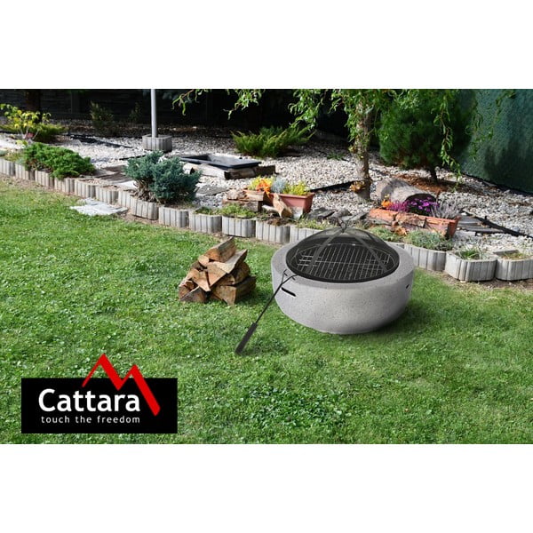 La Palma szürke tűzrakó égetett kőből - Cattara-image-4