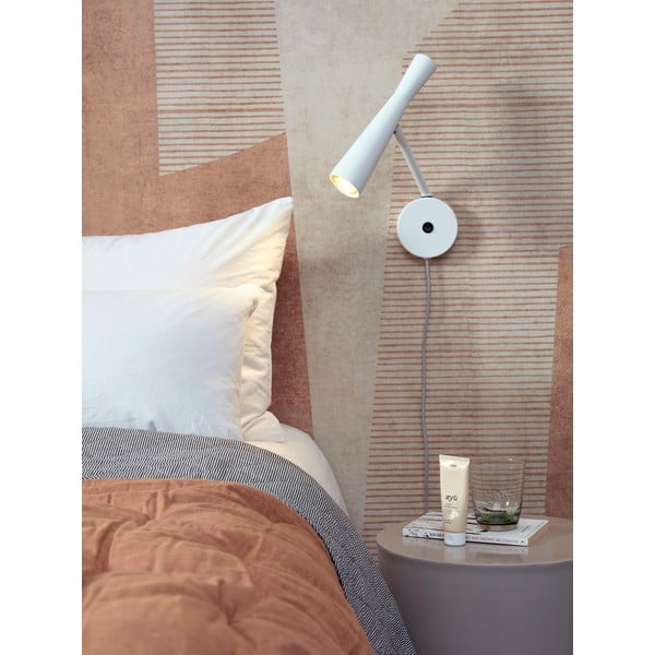 Fehér fali lámpa ø 6 cm Bordeaux – it's about RoMi-image-1