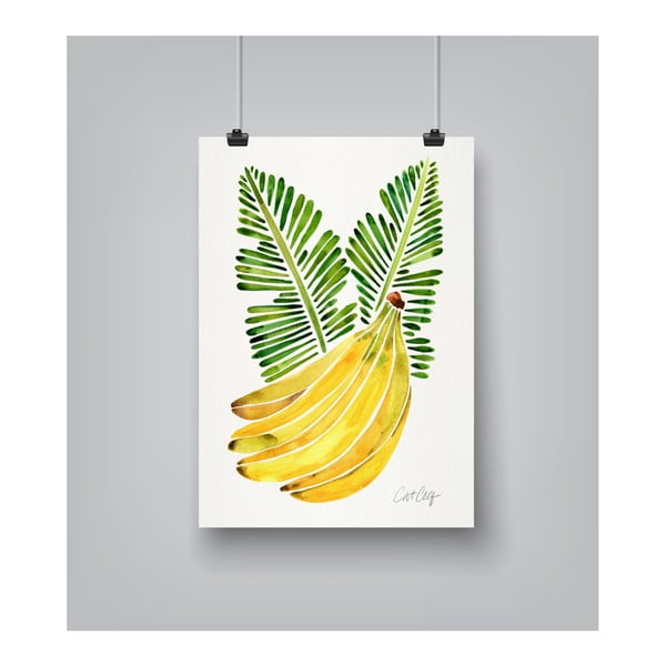 Banana Bunch by Cat Coquillette 30 x 42 cm-es plakát