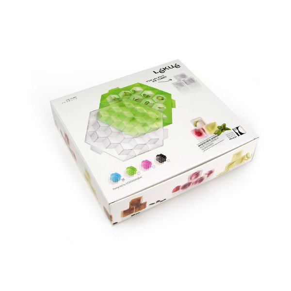 Ice Cube zöld szilikon jégforma - Lékué-image-4