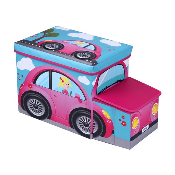 Pink Car gyerek ülőke tárolóhellyel - JOCCA-image-1