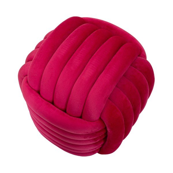 Rózsaszín bársony puff Softy – Mauro Ferretti-image-3