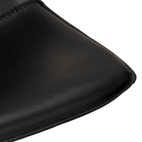 Fekete forgó bárszék szett 2 db-os 98 cm Isabel – Furnhouse-image-3
