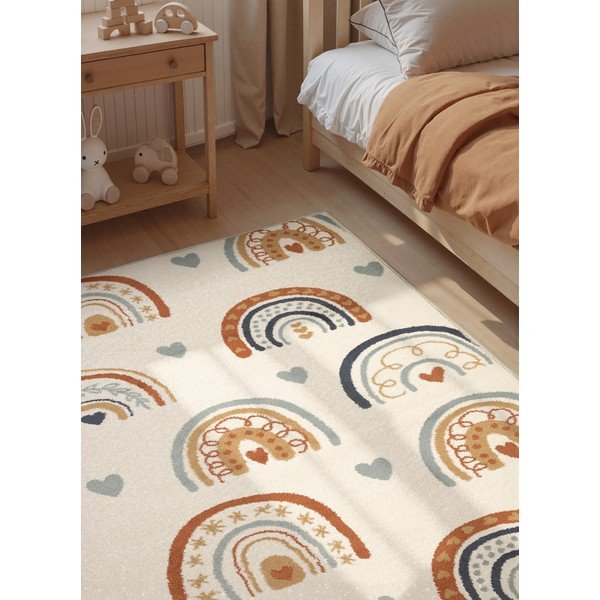 Krémszínű gyerek szőnyeg 200x290 cm Bowie – Hanse Home-image-3
