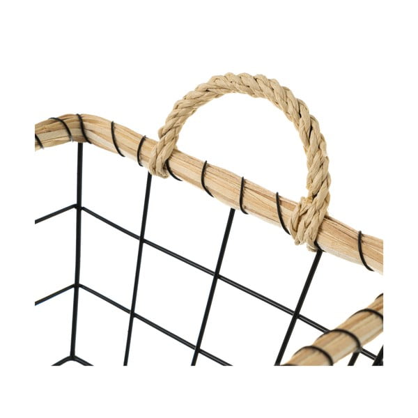 Fém drót kosár készlet 6 db-os - Casa Selección-image-3