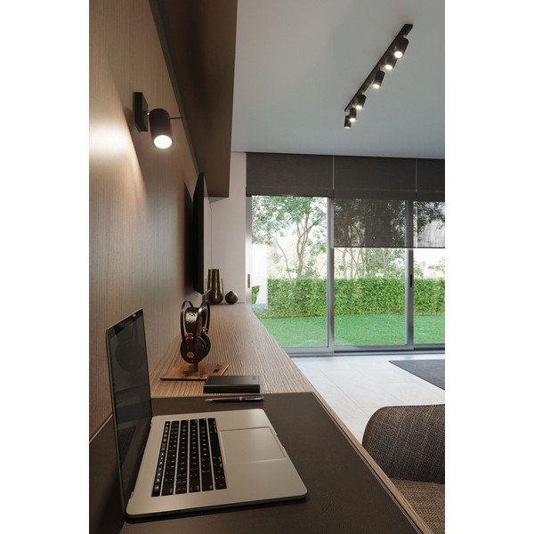 Etna 6L fekete mennyezeti lámpa - Sollux-image-1