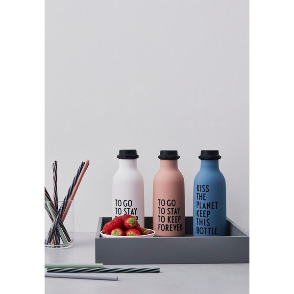 Forever rózsaszín vizes palack, 500 ml - Design Letters-image-3