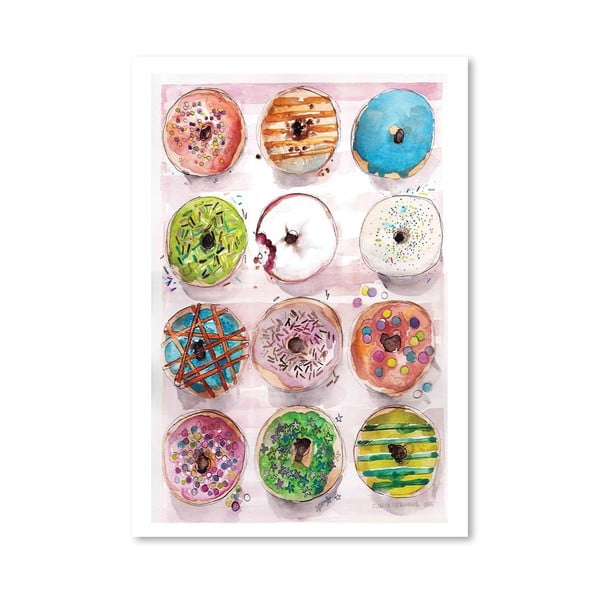 Donuts by Claudia Libenberg 30 x 42 cm-es plakát