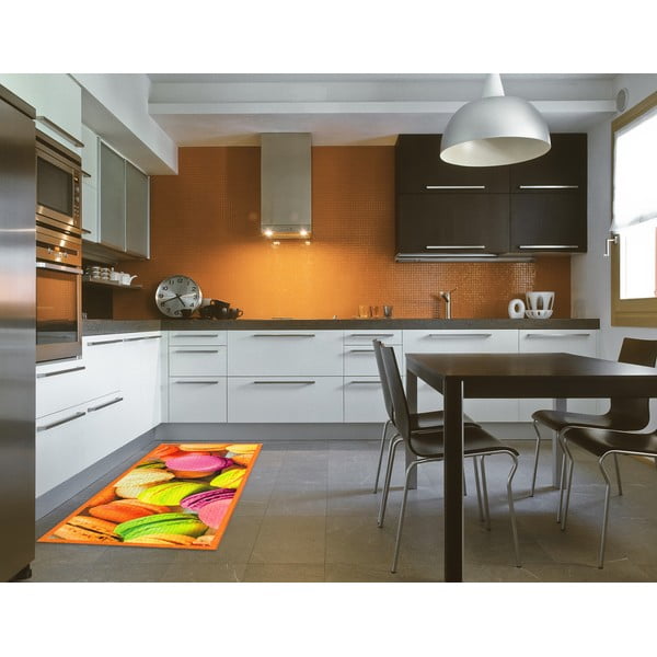 Macarons fokozottan ellenálló konyhai futószőnyeg, 60 x 140 cm - Floorita