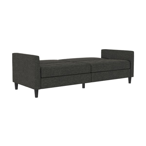 Sötétszürke bársony kanapé 207 cm Presley – Støraa-image-4