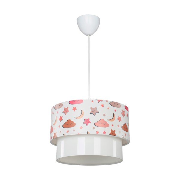 Fehér gyerek lámpa ø 30 cm Kinder – Squid Lighting-image-2