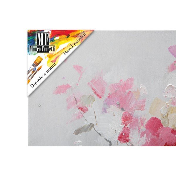 Peach többrészes kézzel festett kép, 180 x 60 cm - Mauro Ferretti-image-3