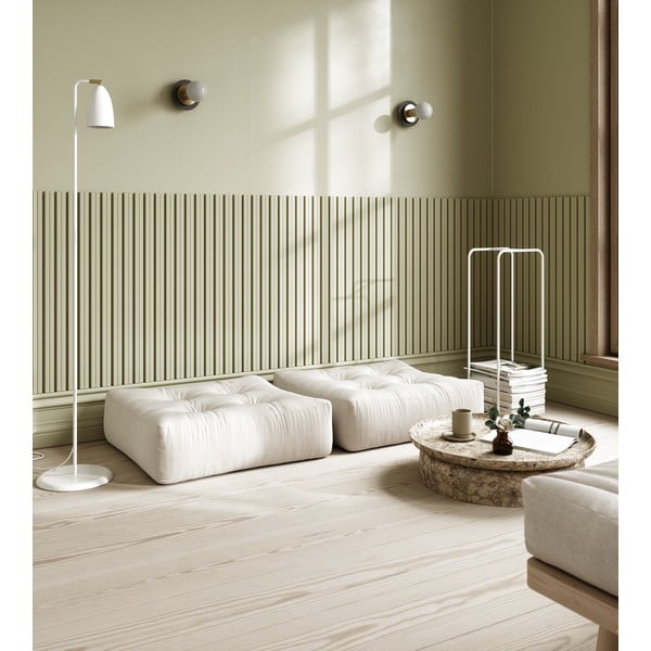 More Ivory kordbársony puff - Karup Design-image-4