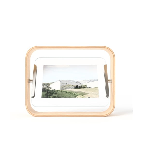 Natúr színű fa álló képkeret 19x24 cm Bellwood – Umbra-image-4