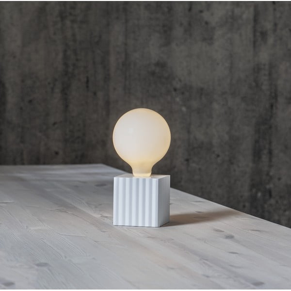 Fehér lámpa állvány 10 cm Box – Star Trading-image-1