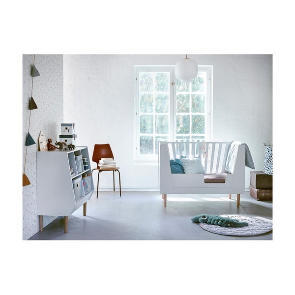 Kék térelválasztó kiságyba, 120 x 60 cm - Done by Deer-image-1