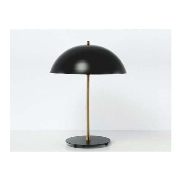 Bob fekete-arany színű fém asztali lámpa - Thai Natura