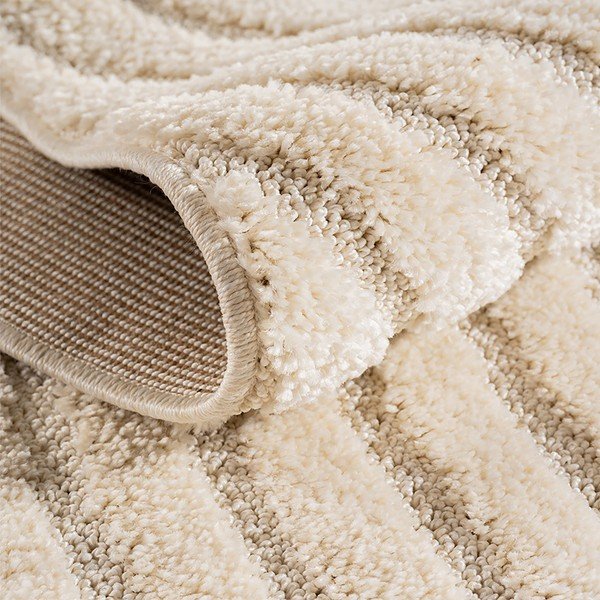 Krémszínű jutakeverék kerek szőnyeg ø 160 cm Art 1122 – Ayyildiz Carpets-image-1
