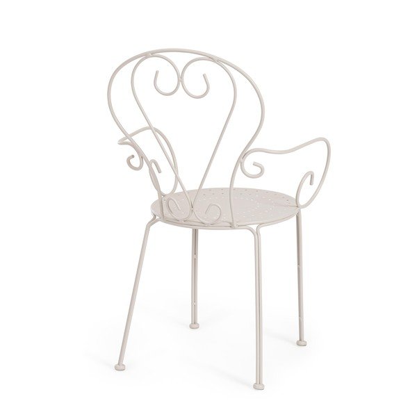 Bézs fém kerti szék Etienne – Bizzotto-image-4