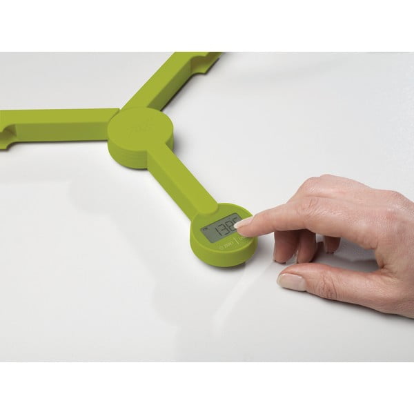 TriScale zöld összecsukható digitális konyhai mérleg - Joseph Joseph-image-4