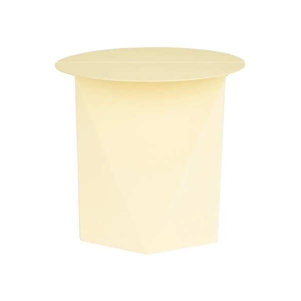 Fém kerek tárolóasztal 45x46 cm Foldy – Zuiver-image-3