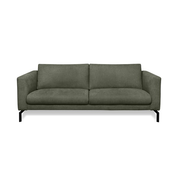 Sötétzöld kanapé 216 cm Gomero – Scandic