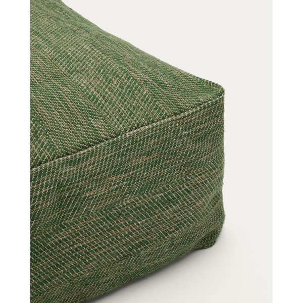 Zöld puff Vedell – Kave Home-image-1