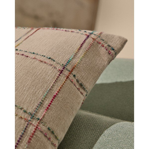 Pamutkeverék párnahuzat 45x45 cm Nety – Kave Home-image-2