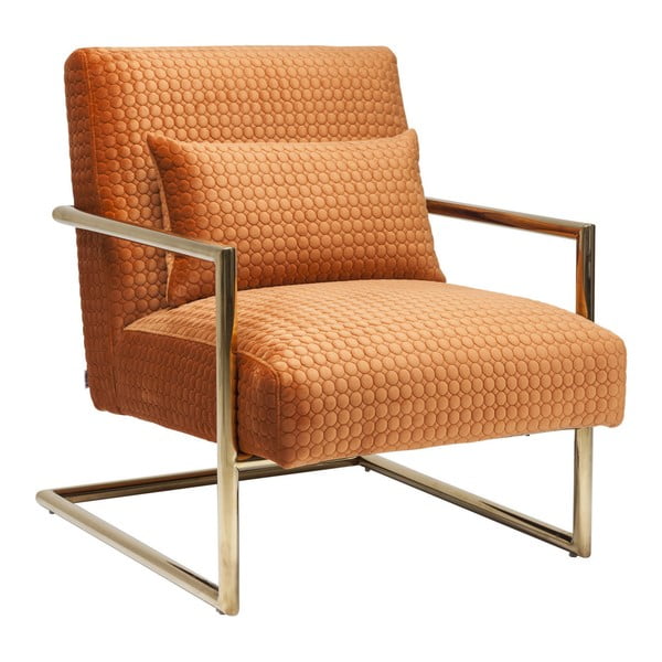 Vegas narancssárga fotel - Kare Design