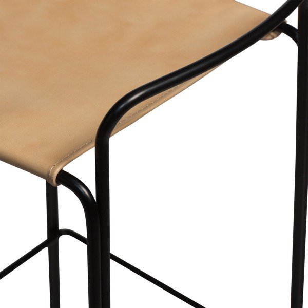 Barna bárszék (ülésmagasság 77 cm) Paz – DAN-FORM Denmark-image-2