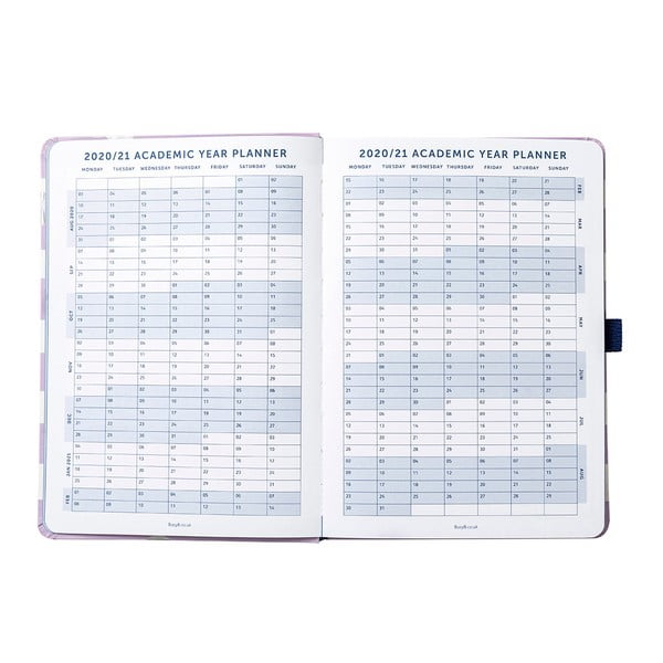 Lilac Lemonade lila-fehér határidőnapló, 2020 augusztus - 2021 augusztus - Busy B-image-3